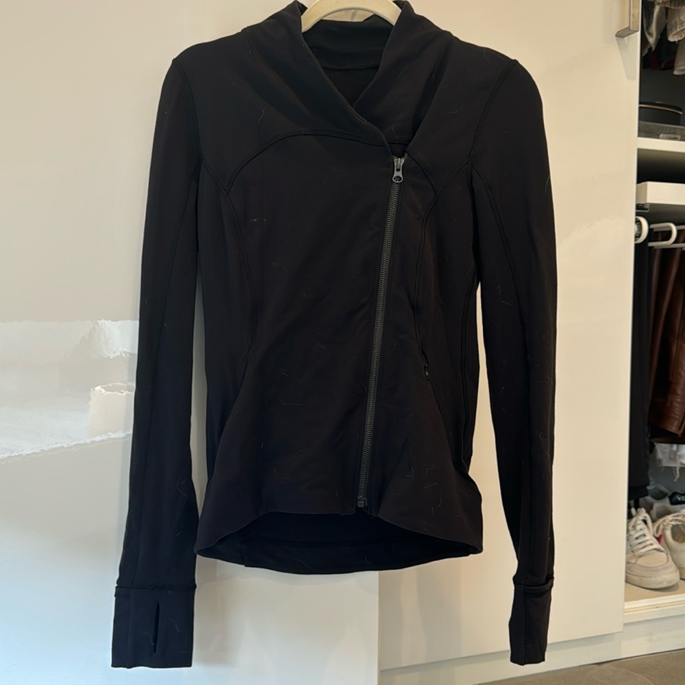 Black lululemon zip up